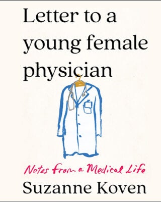 A book cover with the text "Letter to a young female physician" written on it