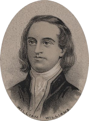 A black and white portrait of a man